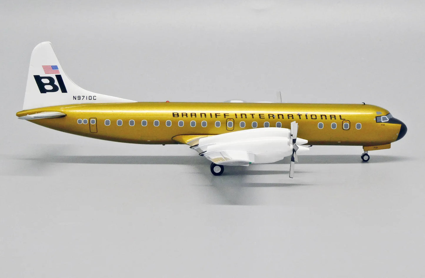 JC WINGS L-188C ELECTRA BRANIFF INTERNATIONAL AIRWAYS REG: N9710C