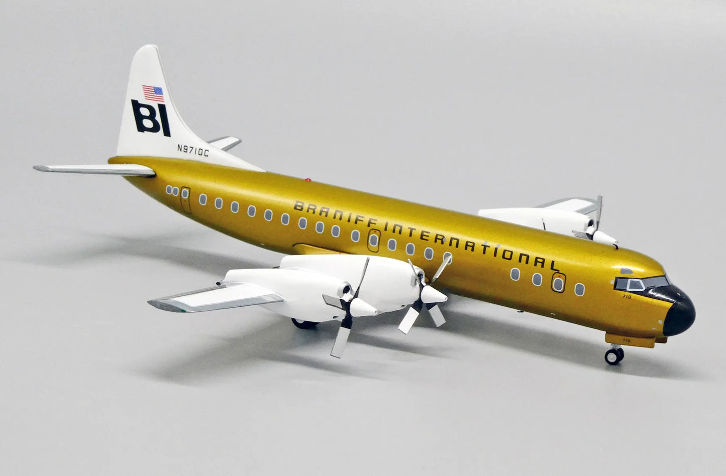 JC WINGS L-188C ELECTRA BRANIFF INTERNATIONAL AIRWAYS REG: N9710C