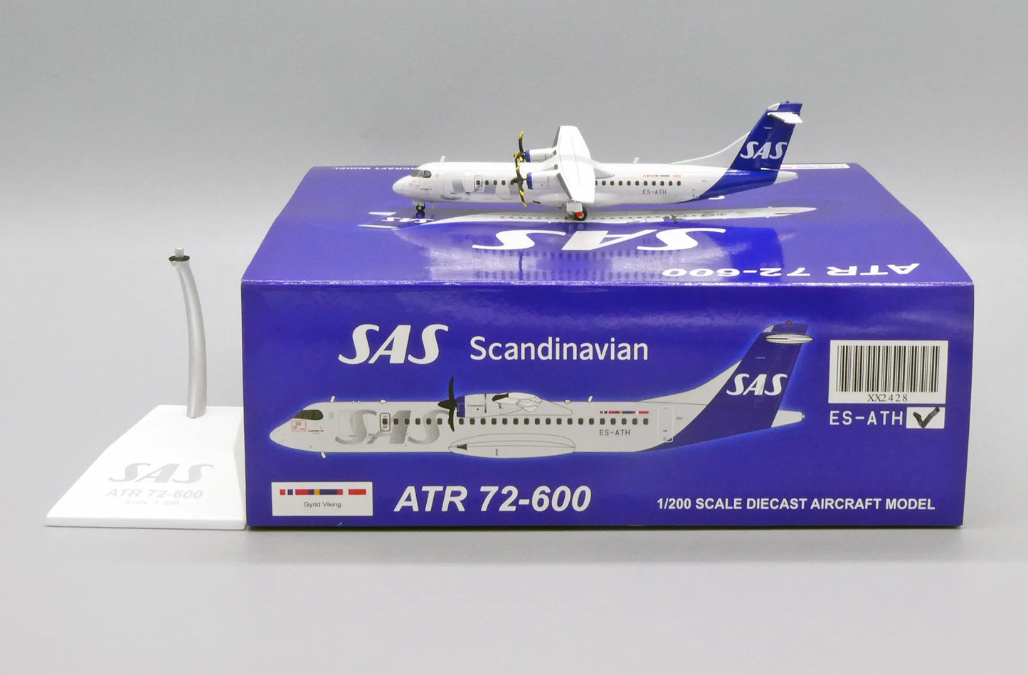 JC WINGS ATR72-600 SAS SCANDINAVIAN AIRLINES REG: ES-ATH