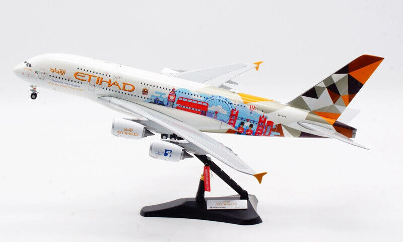 JCWINGS A380 ETIHAD AIRWAYS "CHOOSE THE UNITED KINGDOM" REG: A6-APE