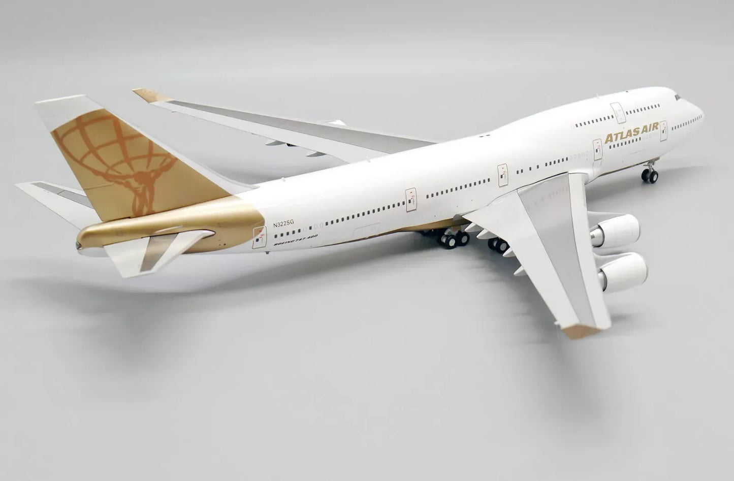 JC WINGS B747-400 ATLAS AIR "GOLD" REG: N322SG