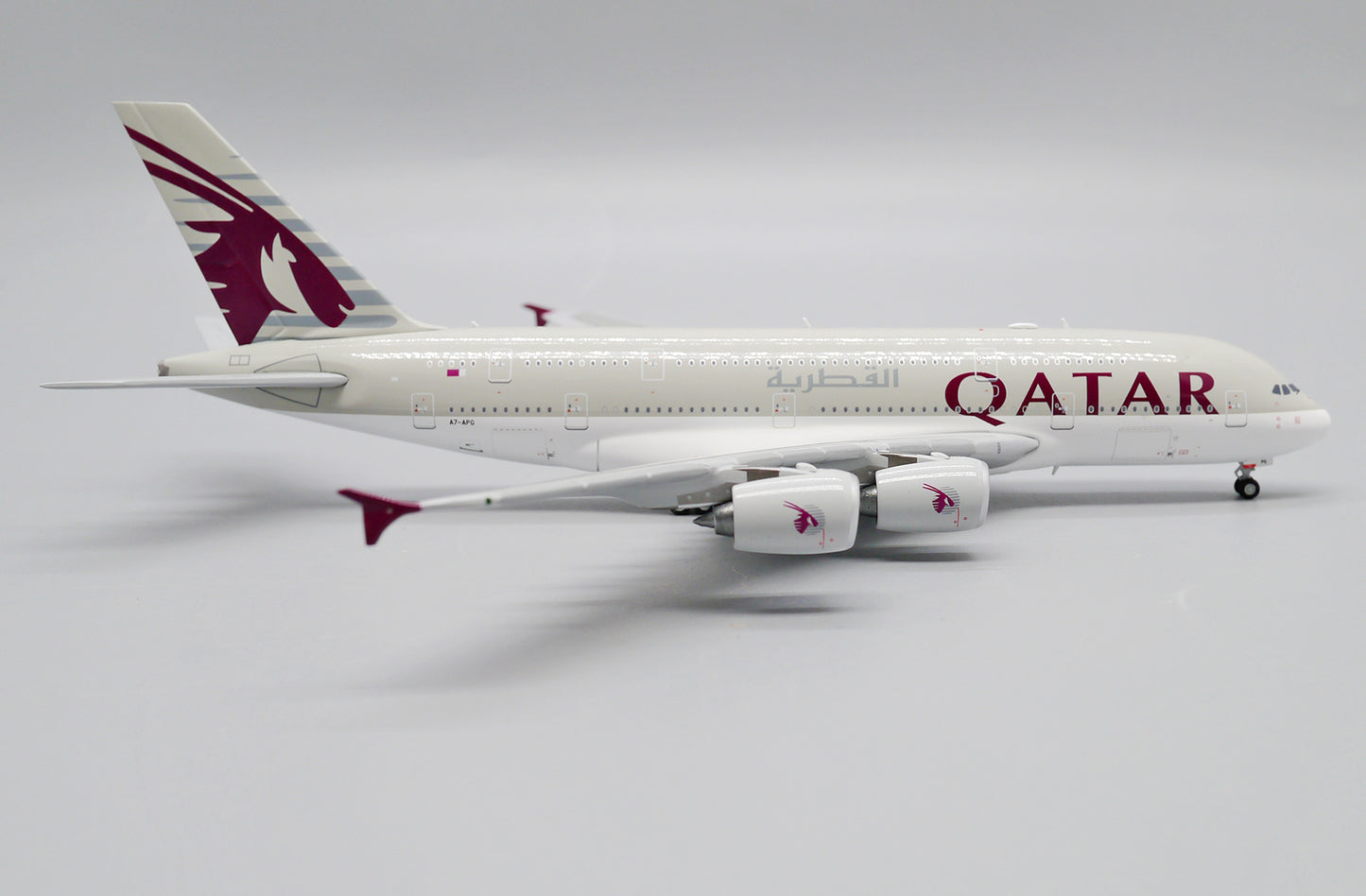 JCWINGS AIRBUS A380 QATAR AIRWAYS REG: A7-APG