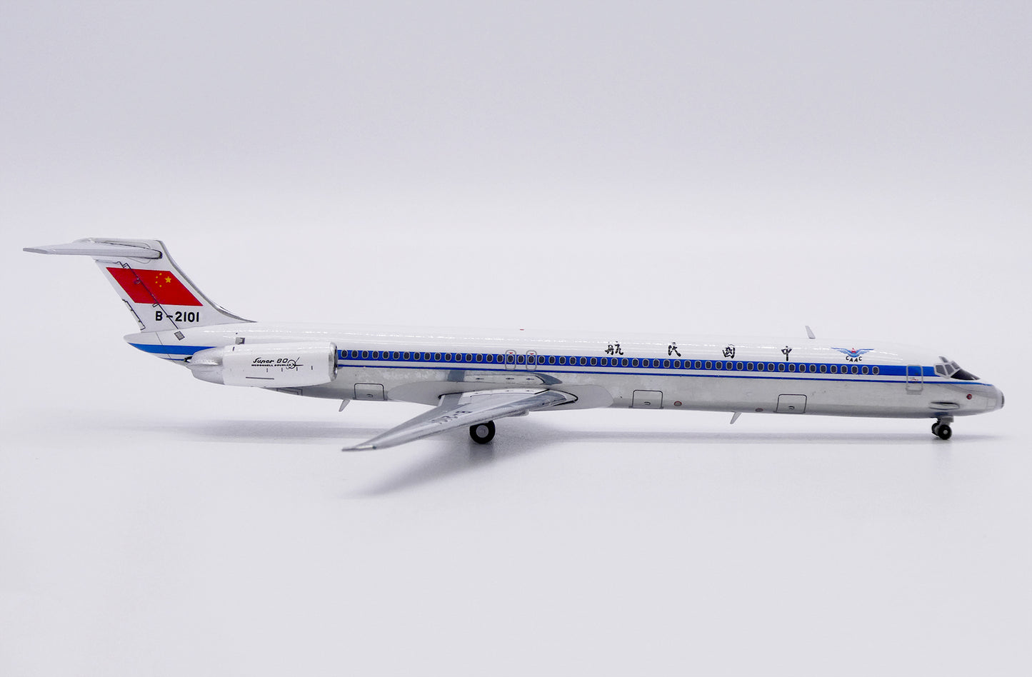 JC WINGS MD-82 CAAC POLISHED REG: B-2101