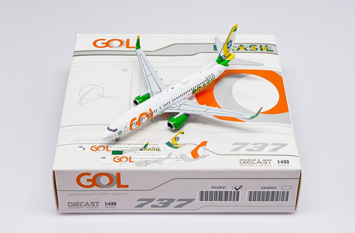 JC WINGS B737-800 GOL LINHAS AEREAS "GOL DO BRASIL" REG: PR-GXB