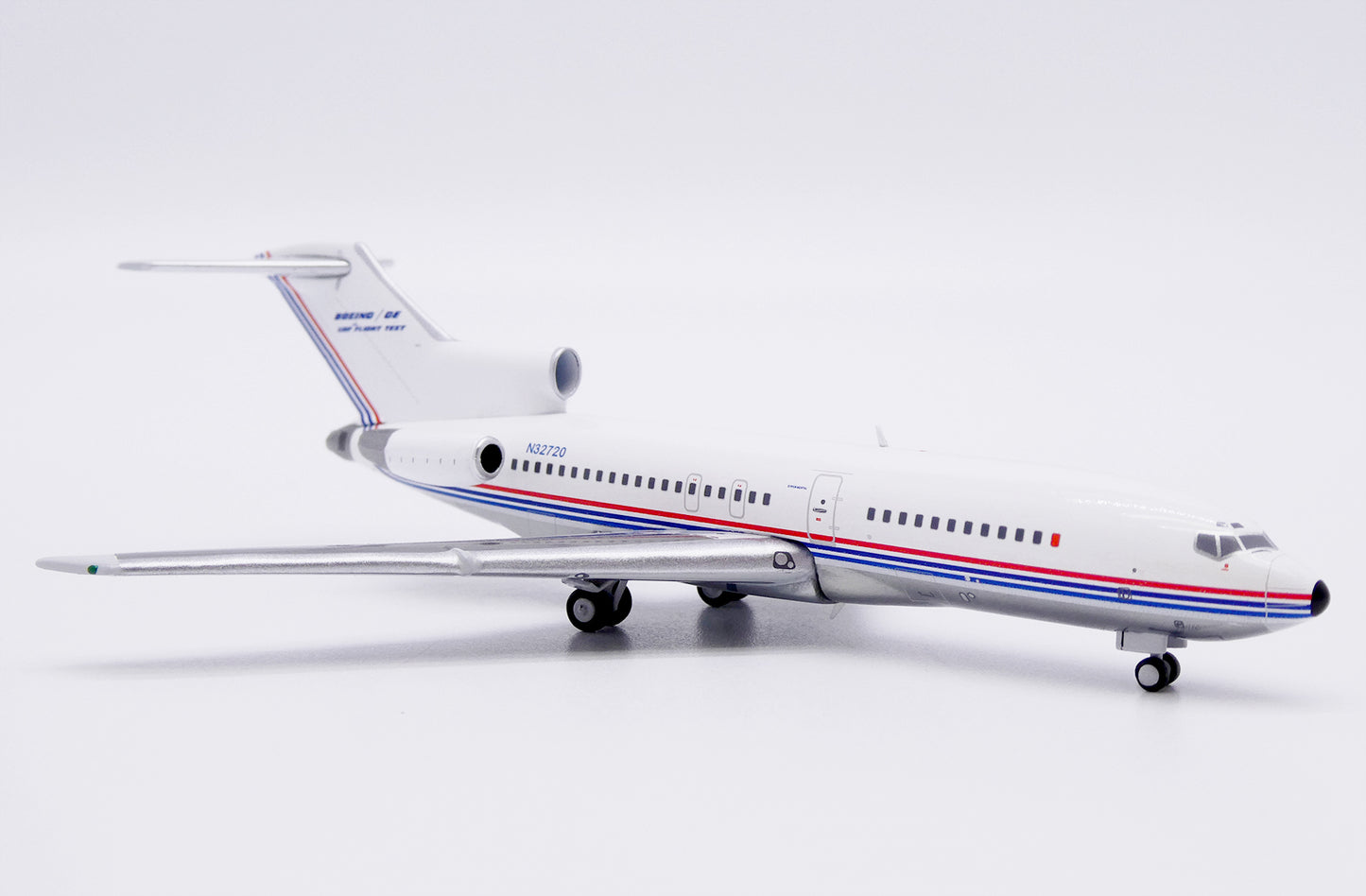 JC WINGS B727-100 HOUSE COLOUR FLIGHT "TEST FANTASY" (POLISHED) REG: N32720