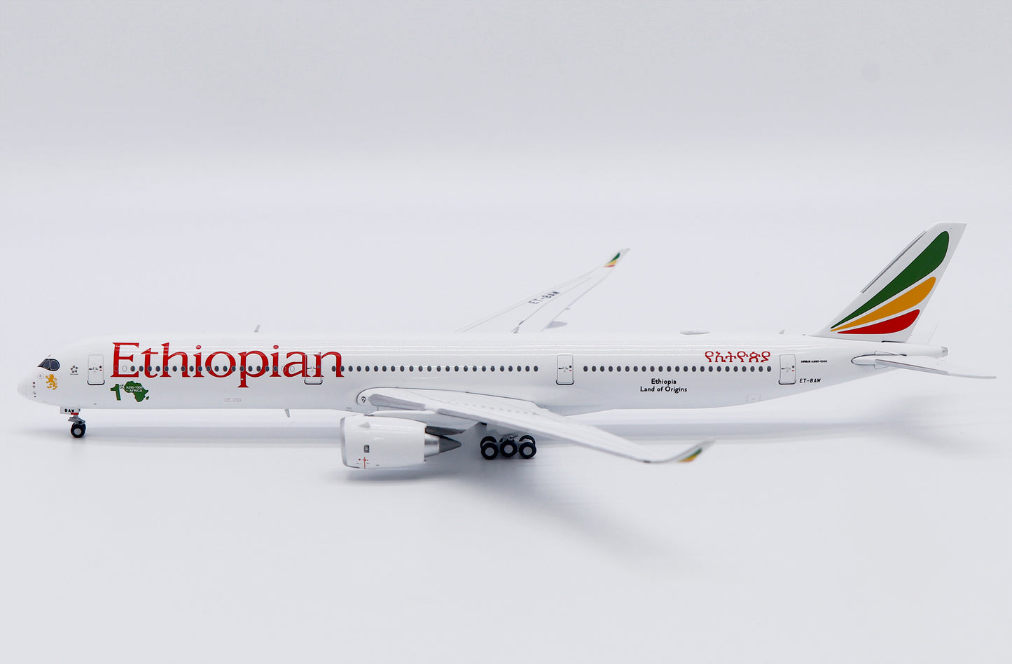 JC WINGS A350-1000 ETHIOPIAN AIRLINES 1ST IN AFRICA REG: ET-BAW