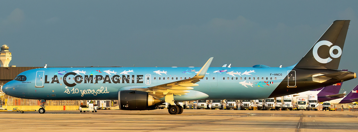 JC WINGS A321NEO LA COMPAGNIE "10 YEARS OLD" REG: F-HNCO