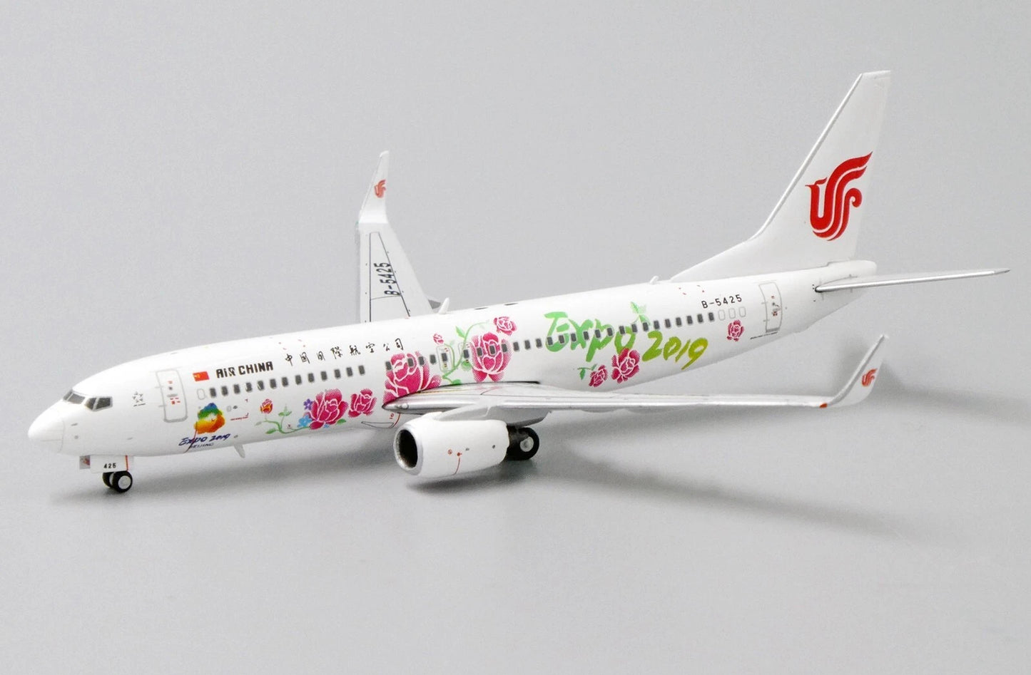 JC WINGS B737-800 AIR CHINA "BEIJING EXPO 2019 NO.2" REG: B-5425