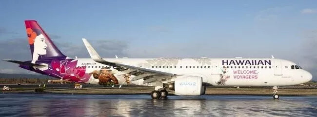 JC WINGS A321NEO HAWAIIAN AIRLINES "WELCOME VOYAGERS" REG: N208HA