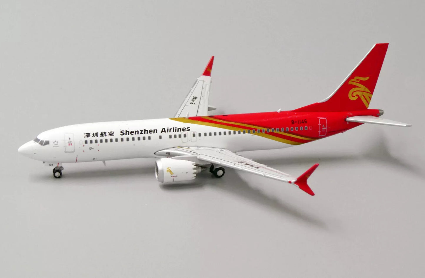 JCWINGS SHENZHEN AIRLINES B737-8 MAX REG: B-1146