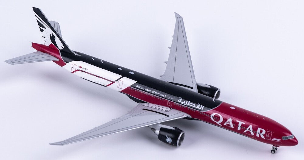 JC WINGS XX40844 1/400 B777-300ER QATAR AIRWAYS "FORMULA 1" REG: A7-BEG
