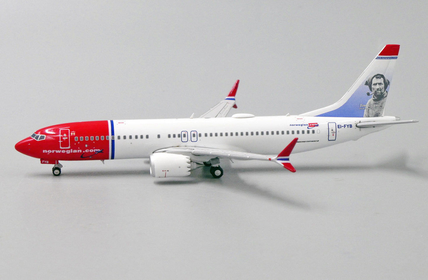 JC WINGS B737 MAX 8 NORWEGIAN "TOM CREAN" REG: EI-FYBJC WINGS B737 MAX 8 NORWEGIAN "TOM CREAN" REG: EI-FYB