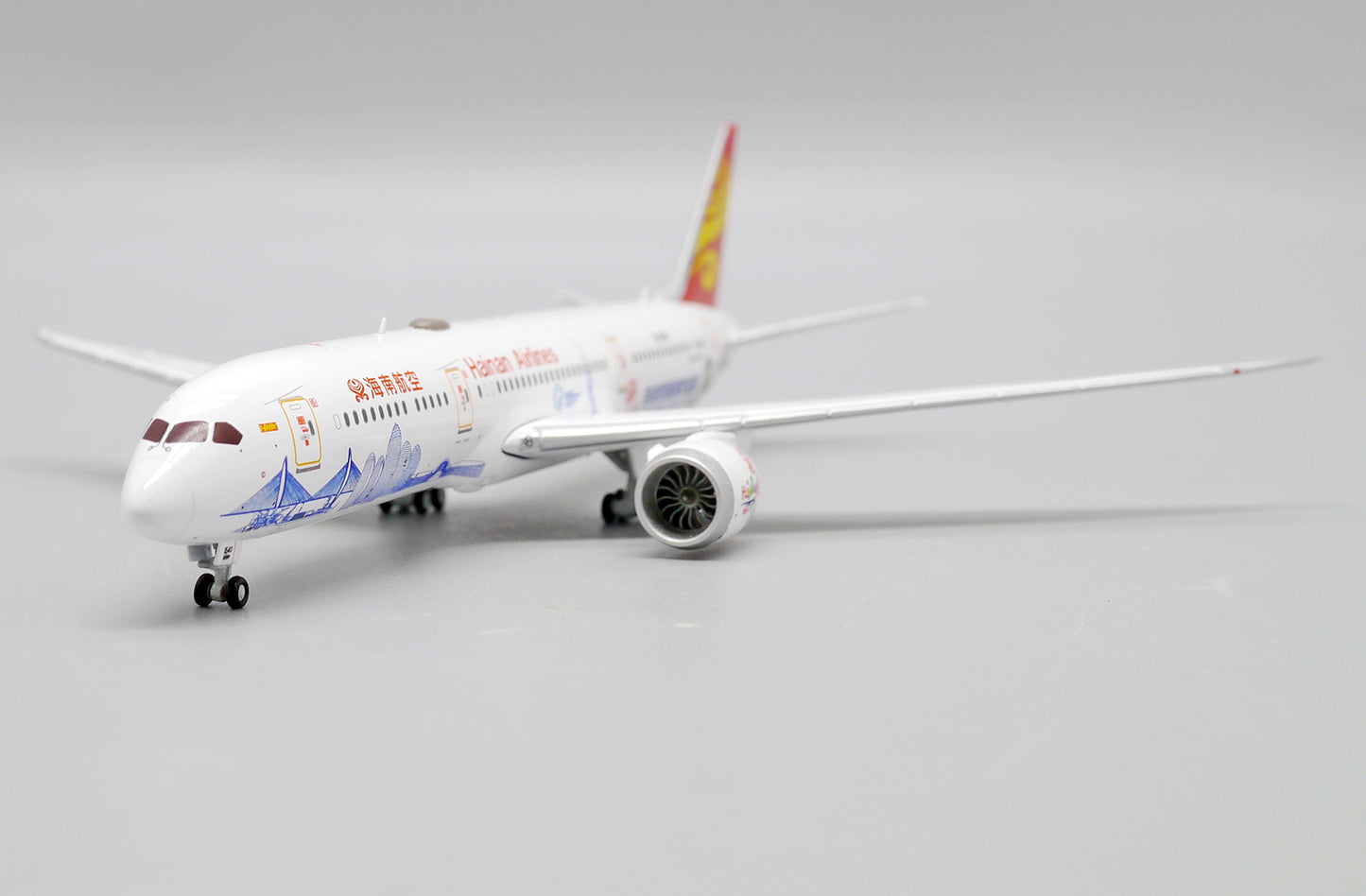 JC WINGS XX4283 1/400 B787-9 HAINAN AIRLINE "HAINAN FREE TRADE PORT" REG: B-1540