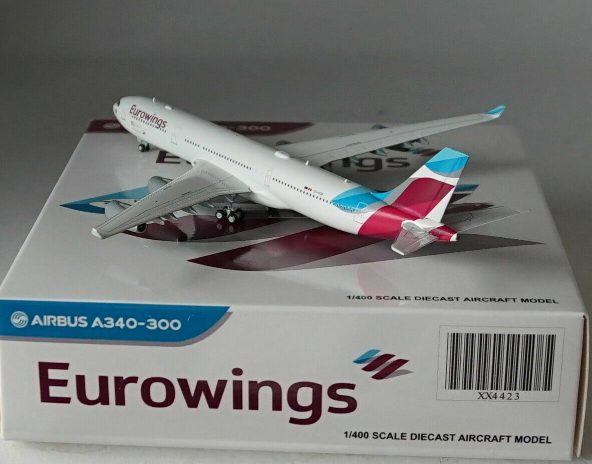 JC WINGS A340-300 EUROWINGS REG: OO-SCW