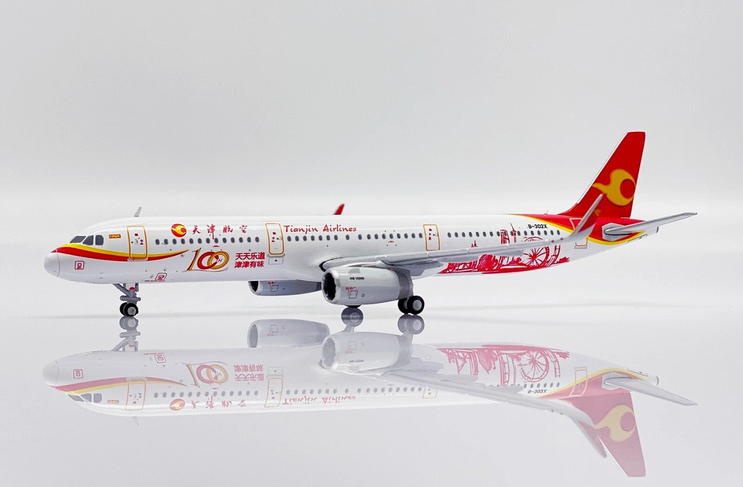 JCWINGS A321-200 TIANJIN AIRLINES REG: B-302X