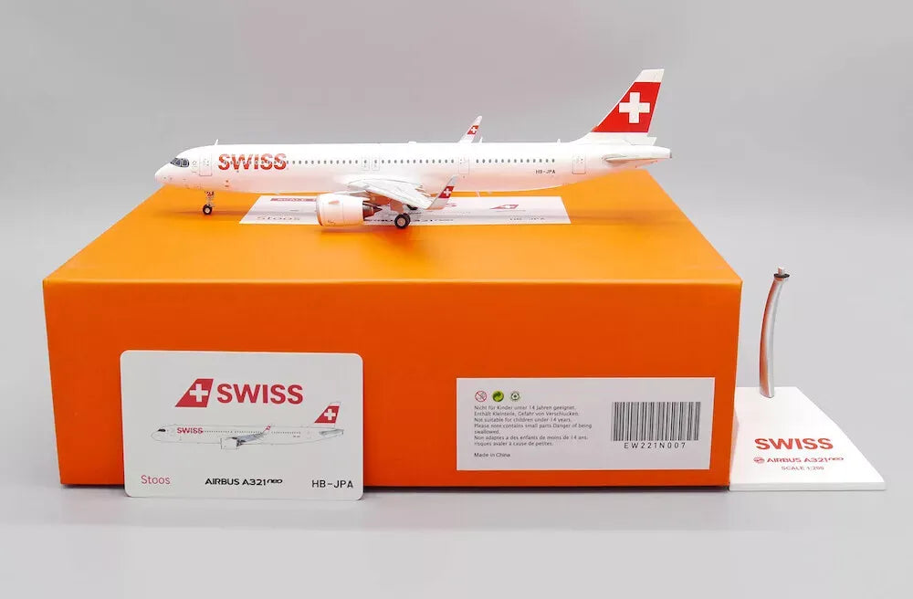 JCWINGS SWISS AIR A321NEO REG: HB-JPA