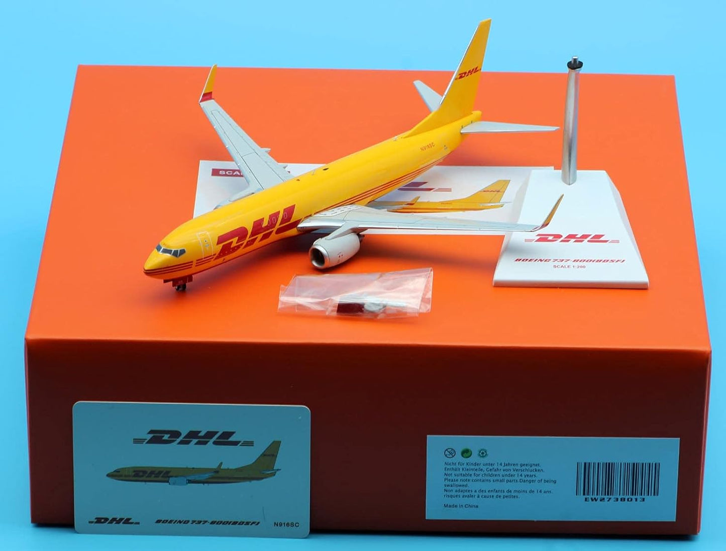 JCWINGS DHL B737-800(BDSF) REG: N916SC