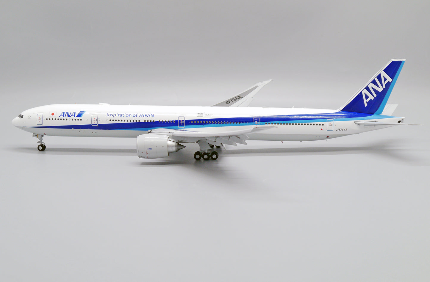 JC WINGS B777-300ER ALL NIPPON AIRWAYS "WE SUPPORT UNESCO" REG: JA734A