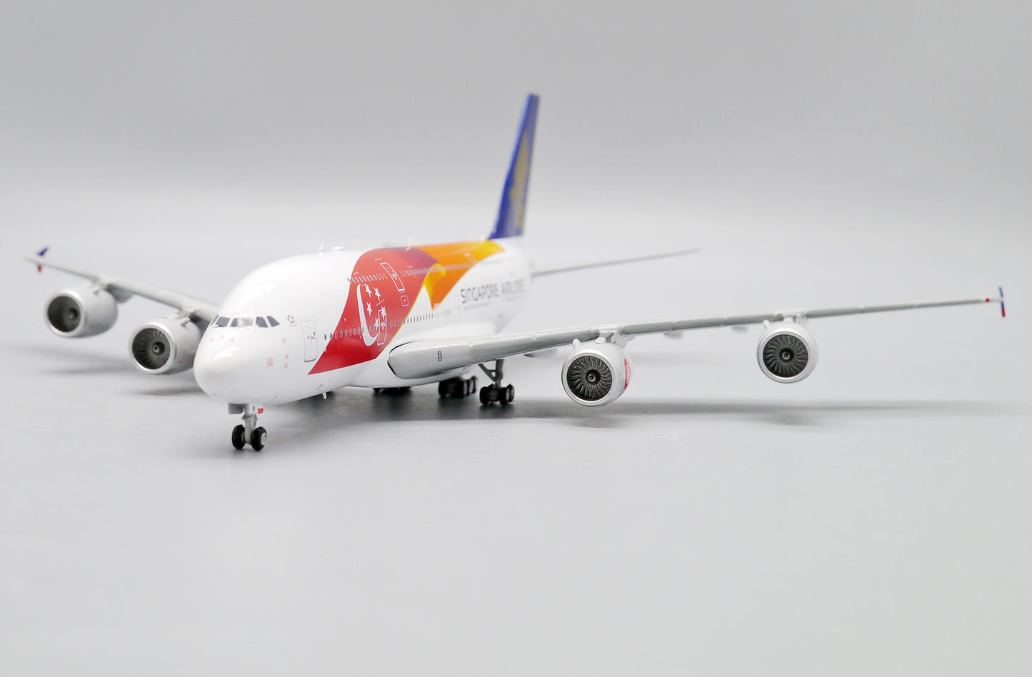 JCWINGS A380 SINGAPORE AIRLINES SG50 REG: 9V-SKI