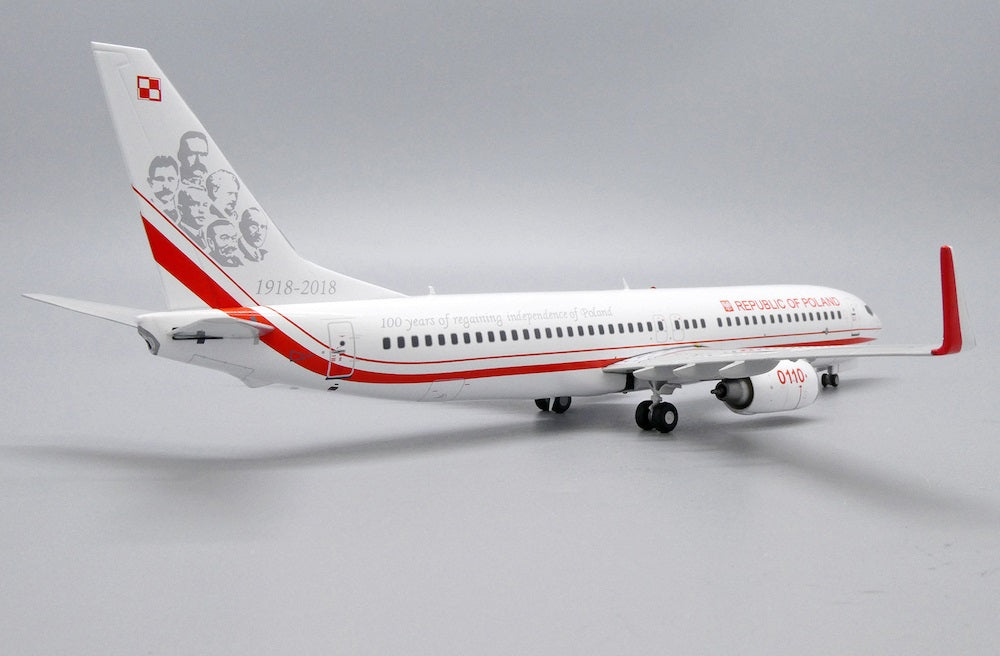 JC WINGS B737-800 POLISH AIR FORCE REG: 0110