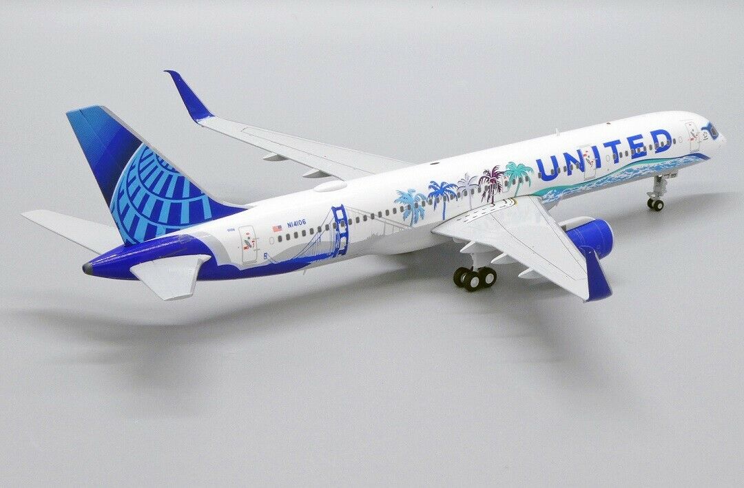 JC WINGS B757-200 UNITED "HER ART HERE-CALIFORNIA LIVERY" REG: N14106