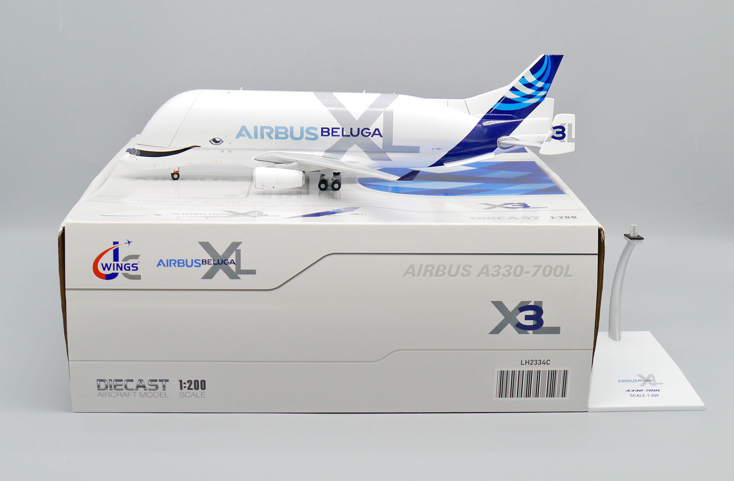 JC WINGS A330-700L BELUGA XL AIRBUS TRANSPORT INTERNATIONAL "NO.3" (INTERACTIVE SERIES) REG: F-GXLI