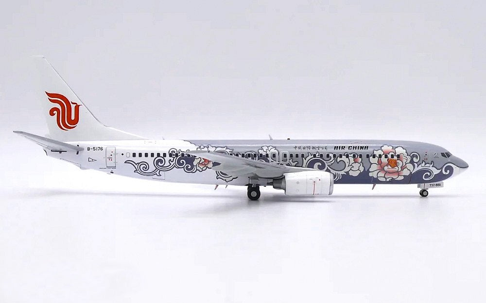 JC WINGS B737-800 CHINA AIR "SILVER PEONY" REG: B-5176