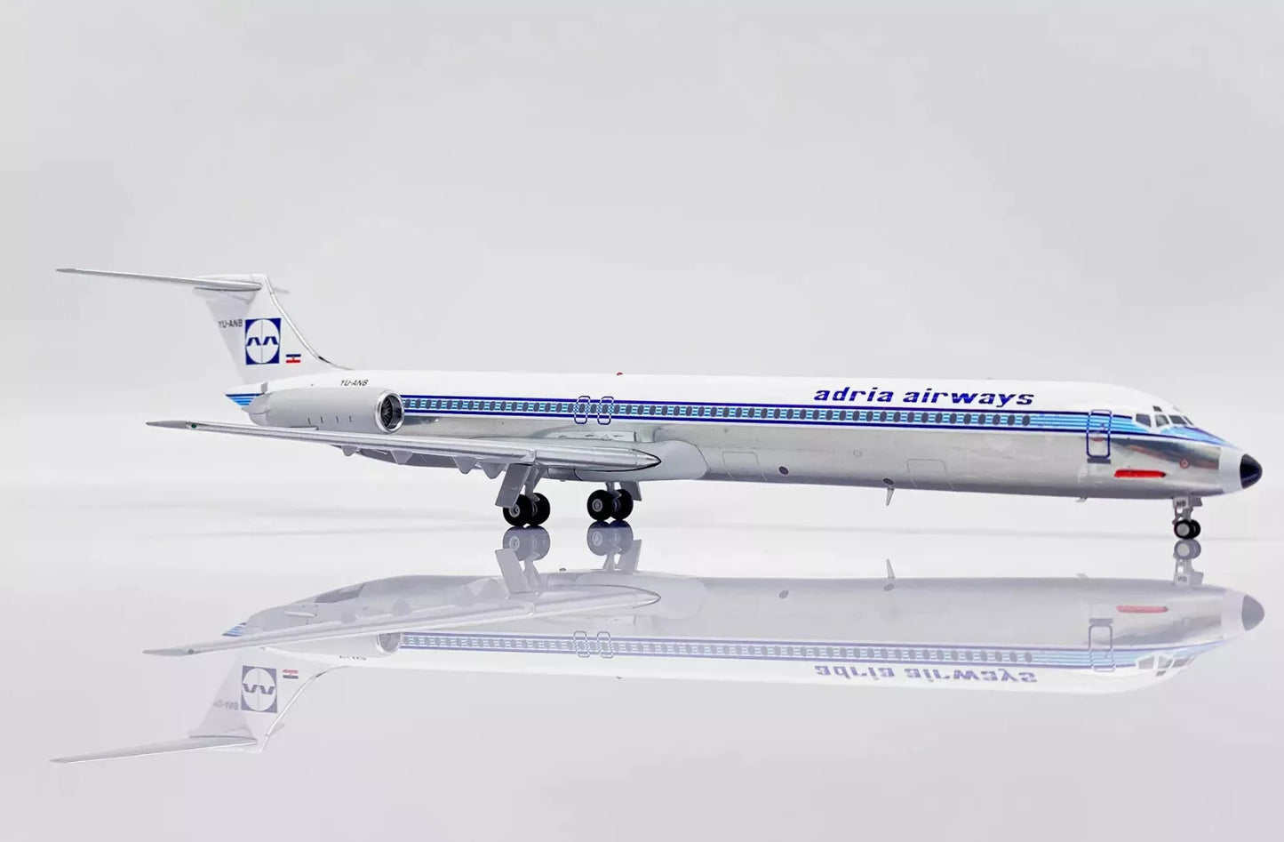 JC WINGS MD-82 ADRIA AIRWAYS (POLISHED) REG: YU-ANB