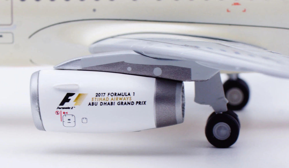 JC WINGS A321 ETIHAD AIRWAYS "2016 FORMULA 1 ABU DHABI GRAND PRIX" REG: A6-AEE