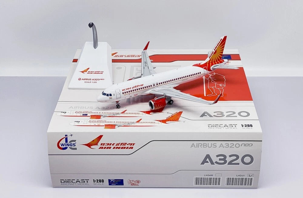 JC WINGS A320NEO AIR INDIA REG: VT-EXK