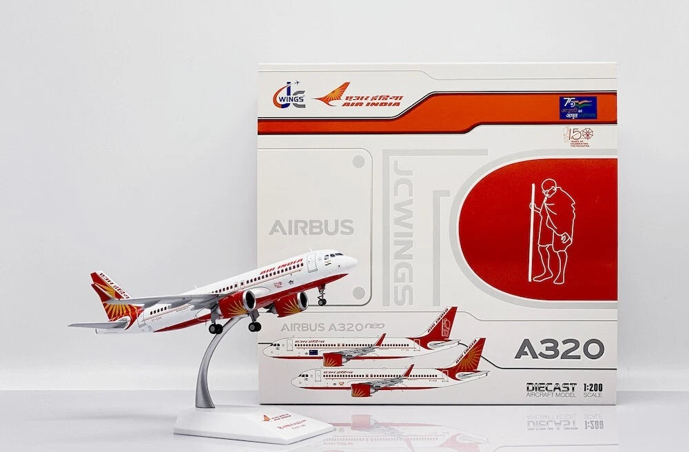 JC WINGS A320NEO AIR INDIA REG: VT-EXK
