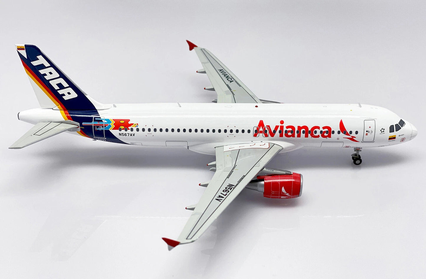 JC WINGS A320 AVIANCA "TACA RETRO" REG: N567AV