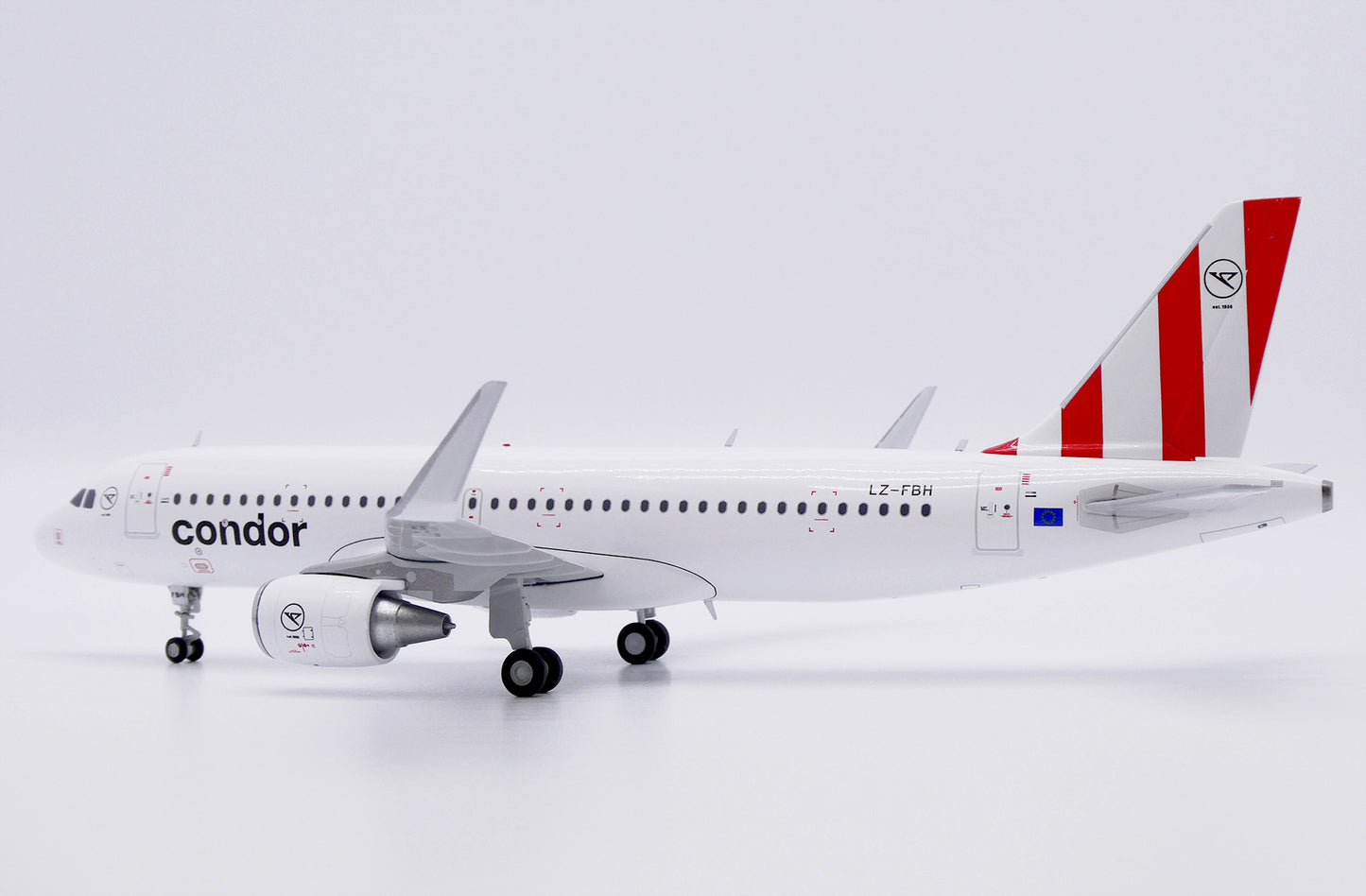 JC WINGS A320 CONDOR "RED TAIL" REG: LZ-FBH