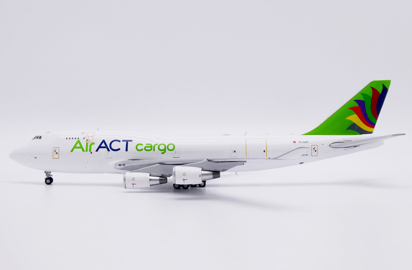 JC WINGS B747-400(BDSF) ACT AIRLINES REG: TC-ACF