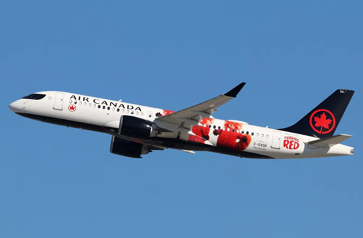 JCWINGS A220-300 AIR CANADA SPECIAL LIVERY REG: C-GVDP