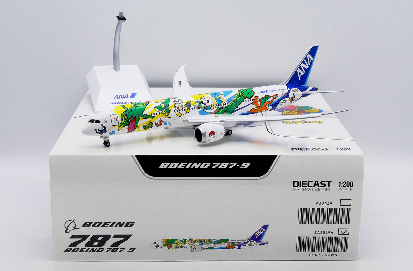 JC WINGS B787-9 ALL NIPPON AIRWAYS FLAP DOWN REG: JA894A