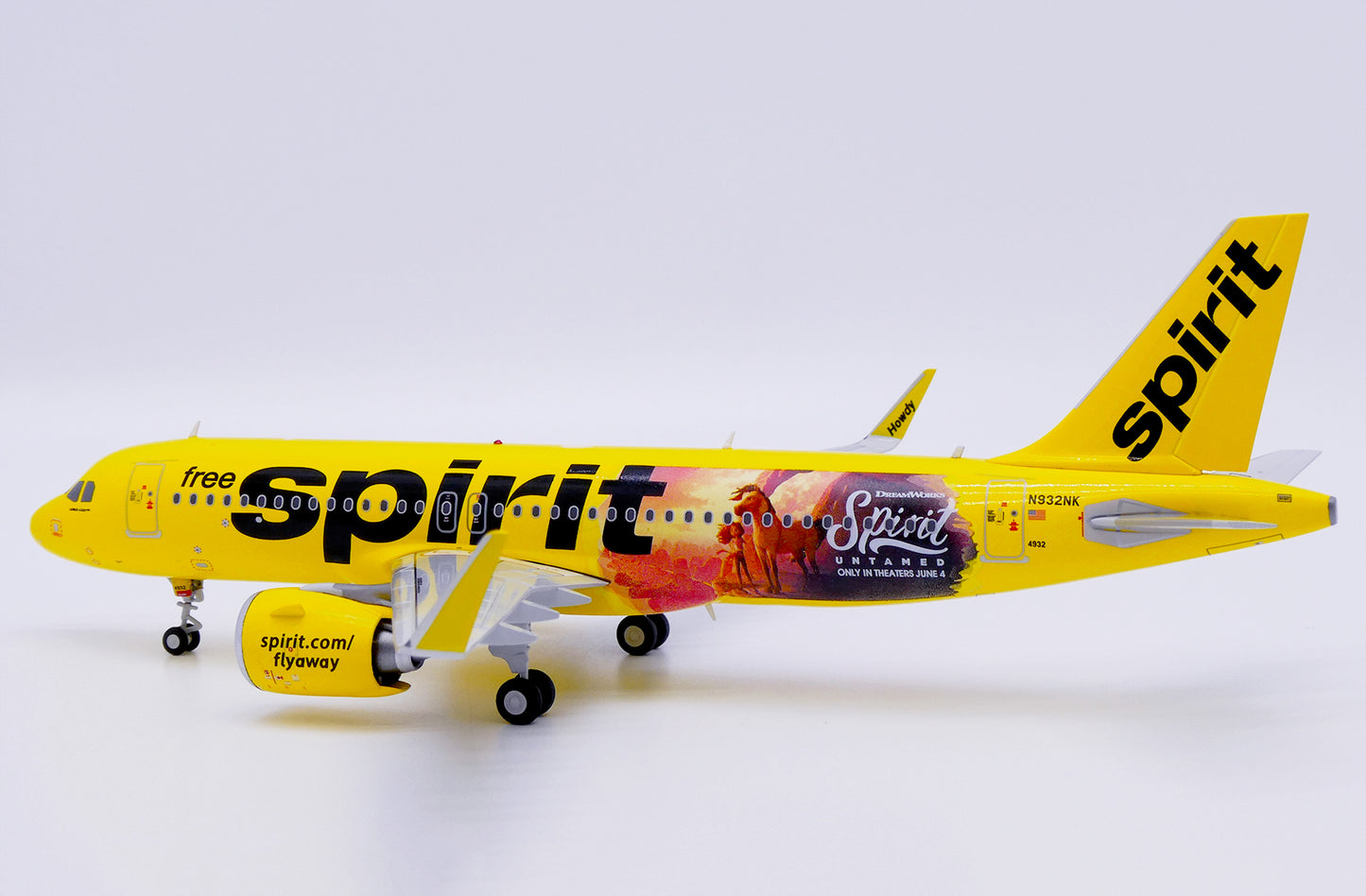 JC WINGS A320NEO SPIRIT AIRLINES "SPIRIT UNTAMED" REG: N932NK