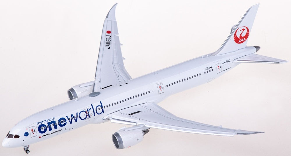 JCWINGS B787 JAPAN AIRLINES ONEWORLD FLAP DOWN REG: JA861J