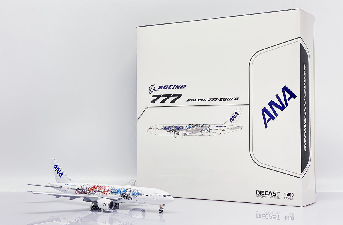 JC WINGS B777-200 ER ALL NIPPON AIRWAYS (ANA) 'DEMON SLAYER: KIMETSU NO YAIBA' (FLAPS DOWN) REG: JA745A