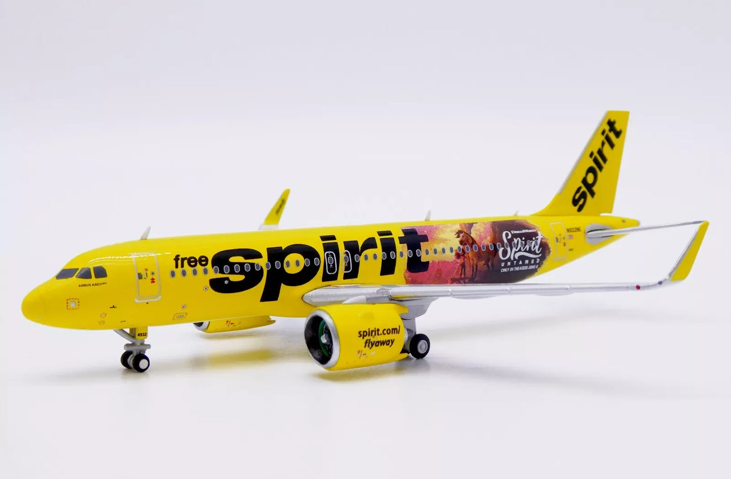 JC WINGS A320NEO SPIRIT AIRLINES "SPIRIT UNTAMED" REG: N932NK