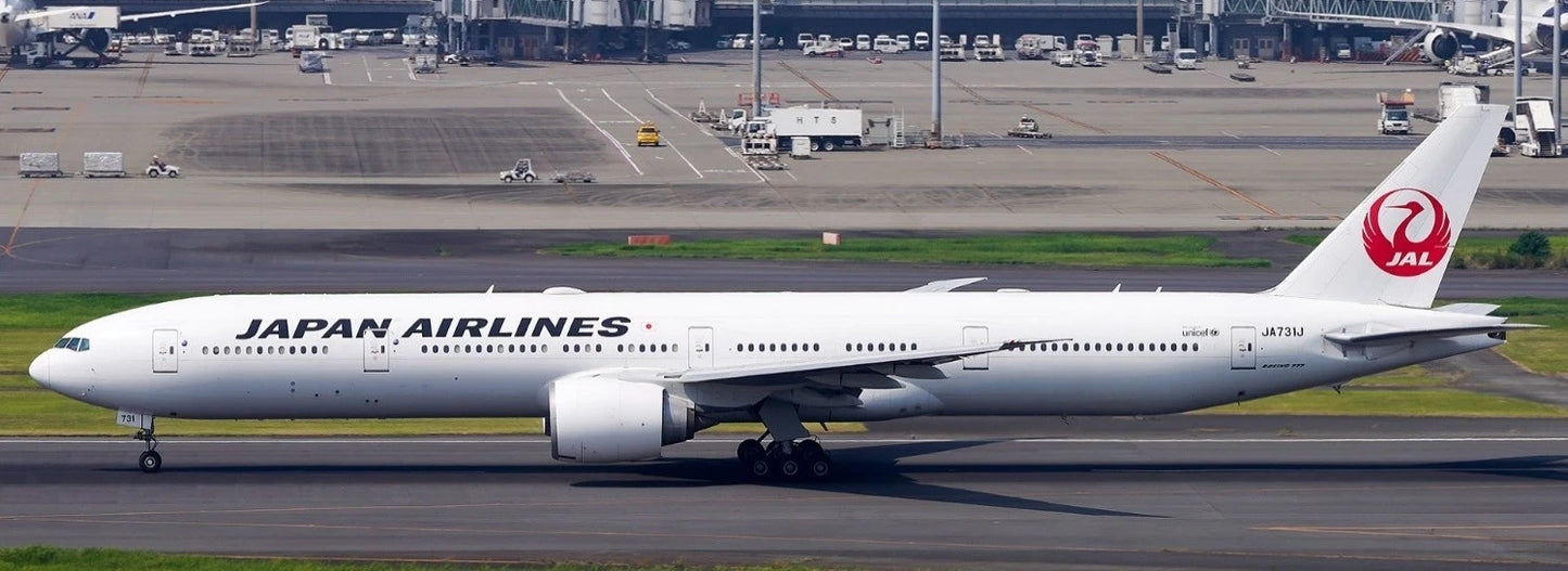 JC WINGS SA4104A 1/400 B777-300ER JAPAN AIRLINES "LAST FLIGHT" REG: JA731J