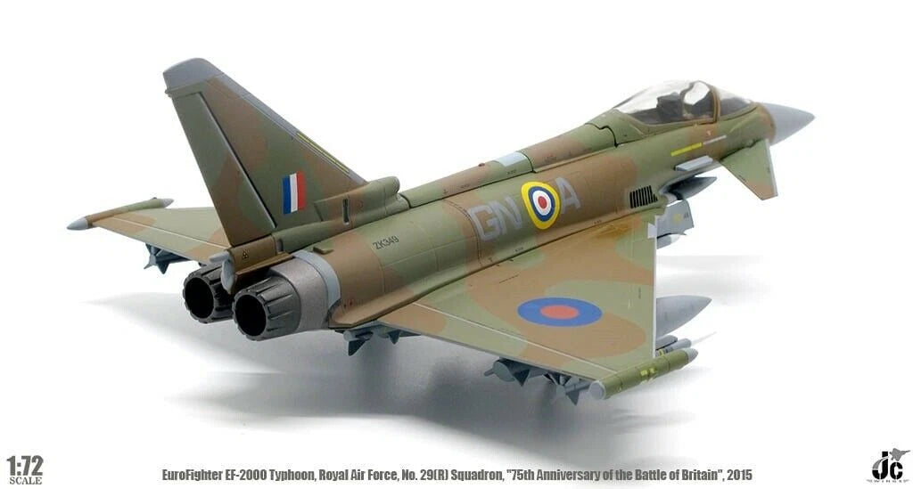 JC WINGS EF-2000 TYPHOON RAF NO. 29(R) SQUADRON "75TH ANNIVERSARY OF THE BATTLE OF BRITAIN" 2015