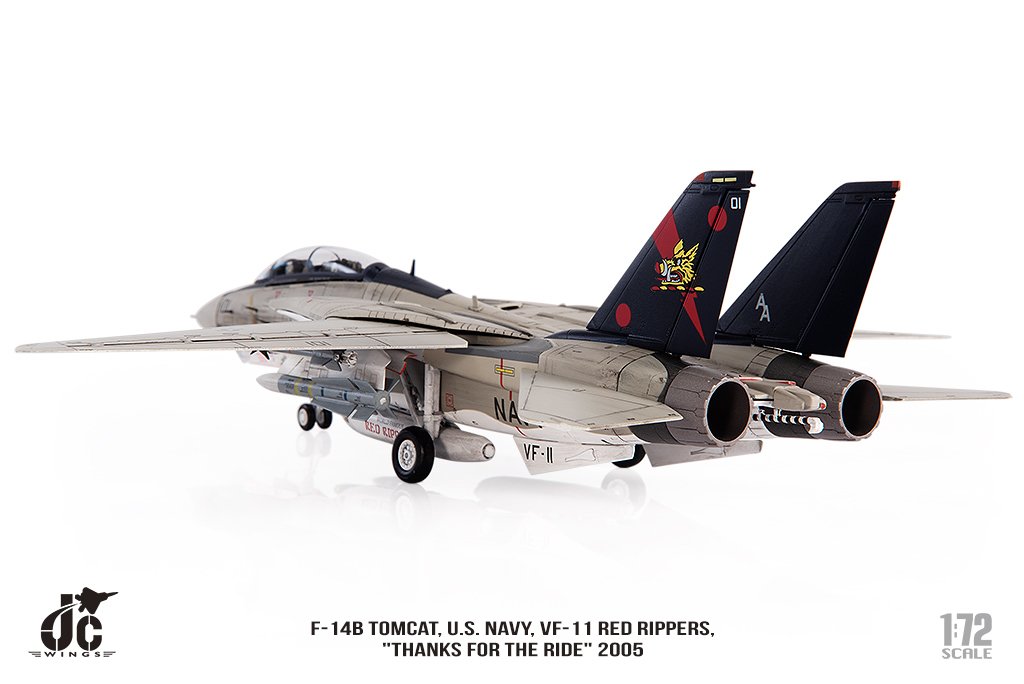 JCWINGS F-14B TOMCAT RED RIPPERS 2005