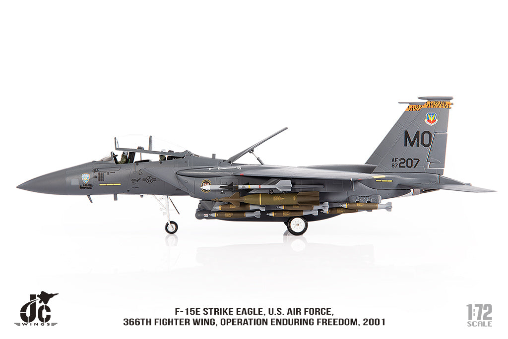JC WINGS MILITARY F-15E STRIKE EAGLE U.S. AIR FORCE 366TH FIGHTER WING OPERATION ENDURING FREEDOM 2001