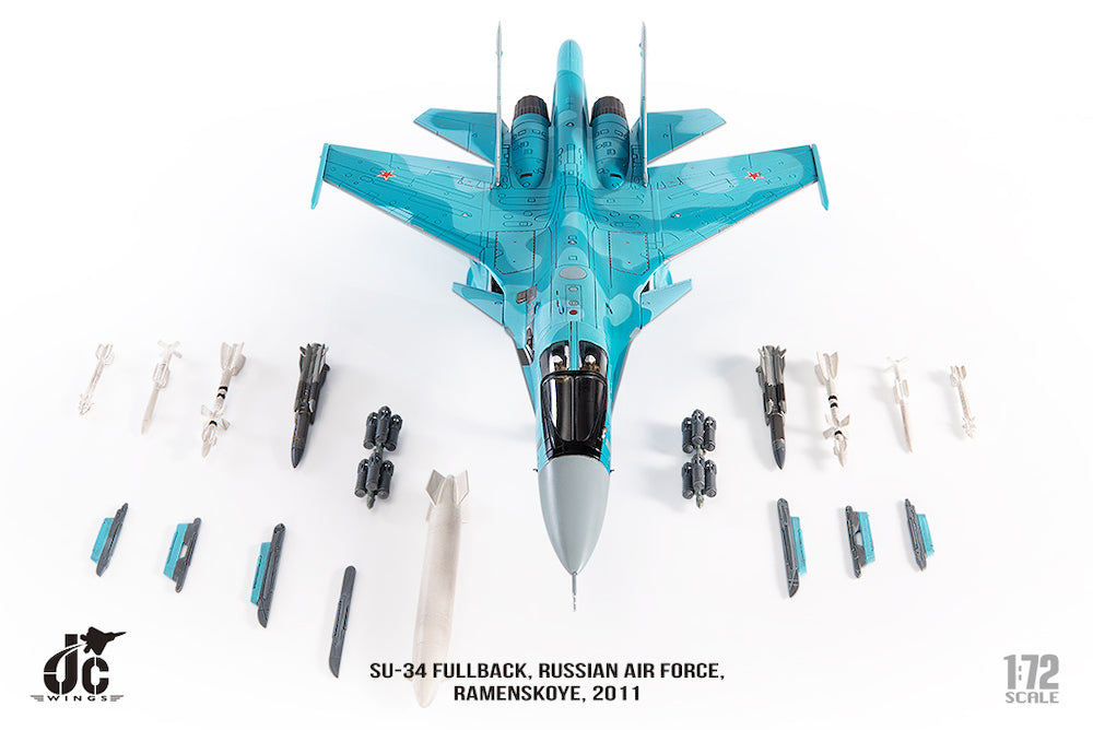 JCWINGS SU-34 FULLBACK RUSSIAN AIR FORCE RAMENSKOYE 2011