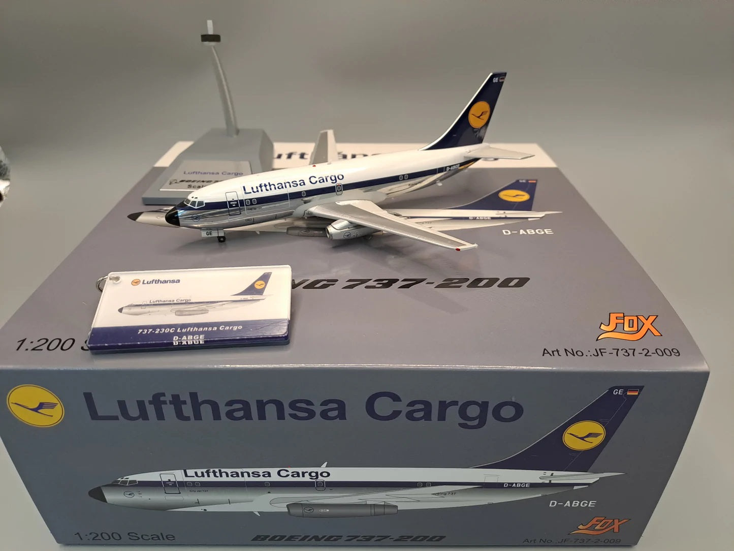 JFOX BOEING 737-230C LUFTHANSA CARGO REG: D-ABGE