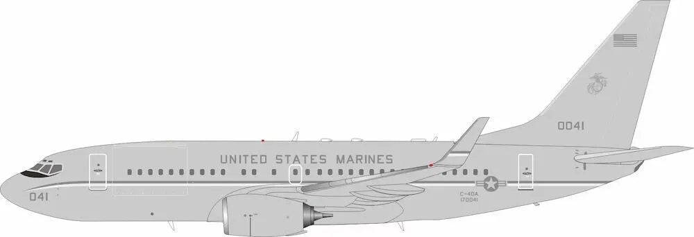 JFOX B737-7AFC C-40A UNITED STATES MARINES REG: 170041