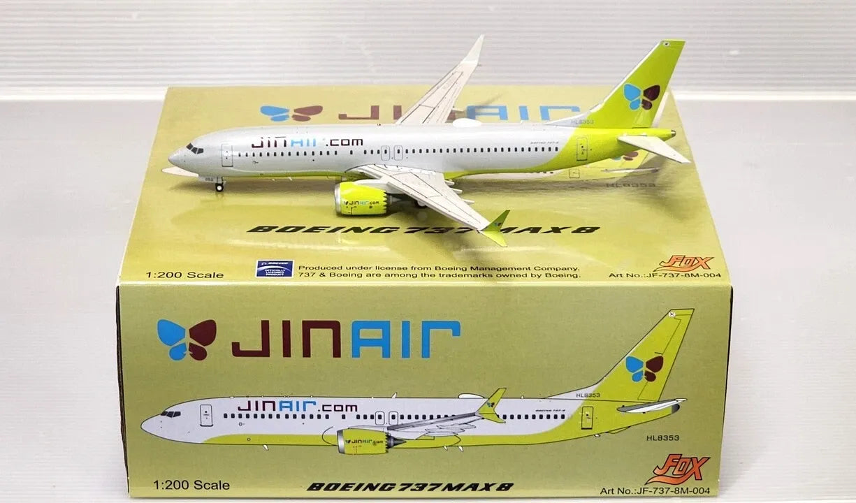 JFOX B737-8 MAX JIN AIR REG: HL8353
