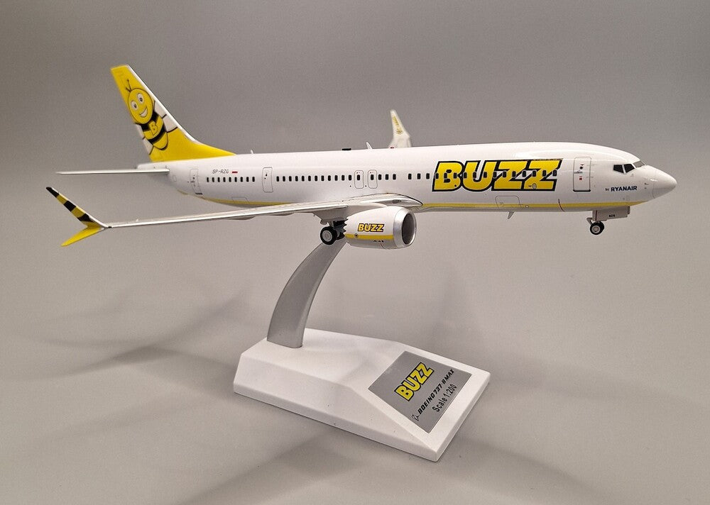 JFOX MODELS B737-8 MAX 200 BUZZ REG: SP-RZG