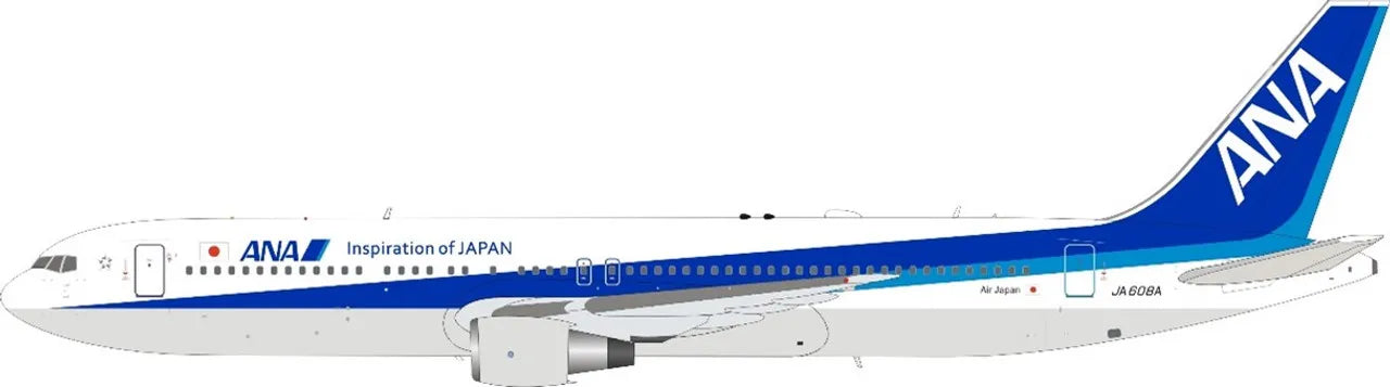 JFOX B767-381ER ANA REG: JA608A